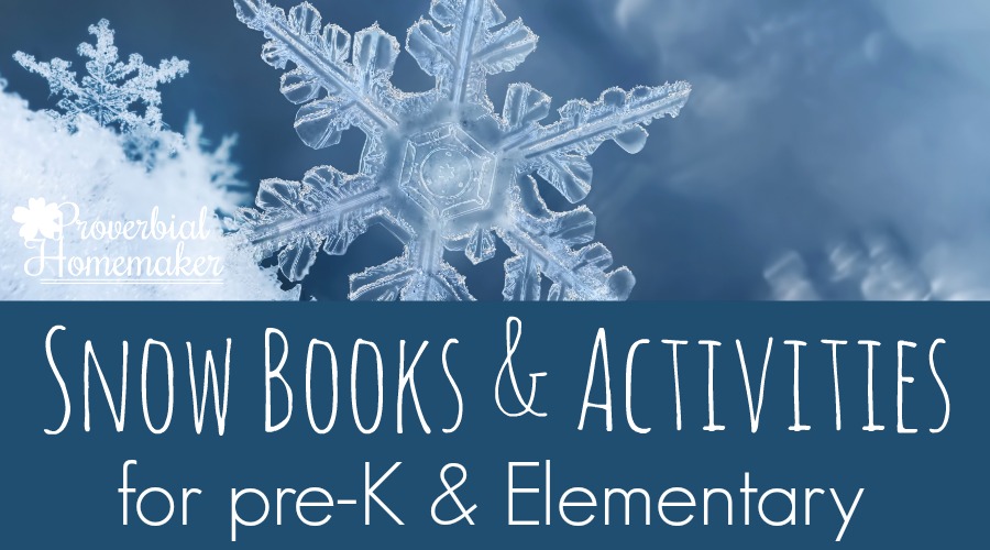 Looking for snow books and activities for learning and fun? Check out this BIG list!