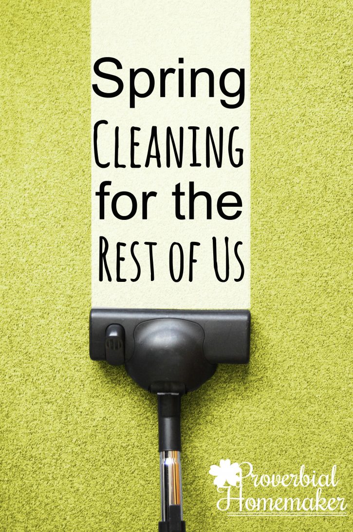 Don't let spring cleaning intimidate you! Join us for the 6-week spring clean and declutter challenge - great accountability and a free spring cleaning checklist printable! 