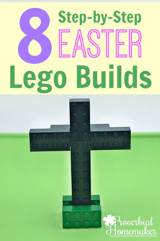 Love these visual build instructions for 8 different Easter Lego builds!