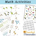 Birds and Their Food Printable Pack - Proverbial Homemaker