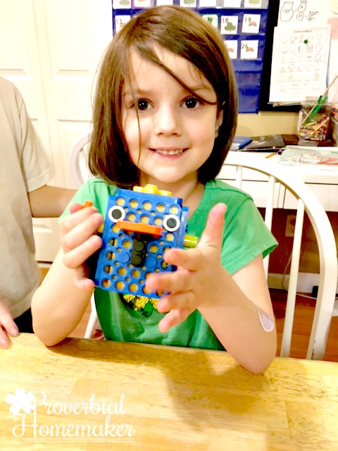 Loved showing off her build from the Robotis Pets Kit!