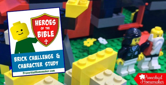 Heroes of the Bible Lego Challenge and Character Study