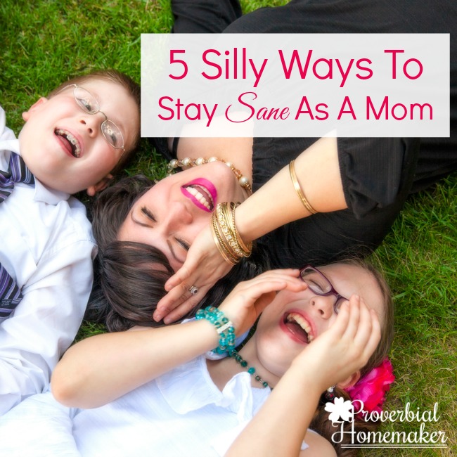 5 Silly Ways To Stay Sane As A Mom When Life Is Crazy