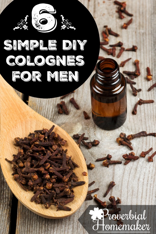 6 Simple DIY Colognes for Men