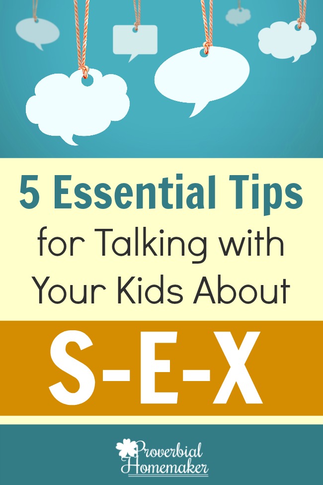 Be equipped with these biblical tools for talking with your kids about sex