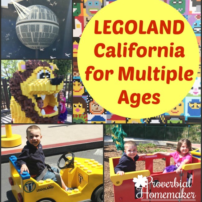 LEGOLAND for Multiple Ages!