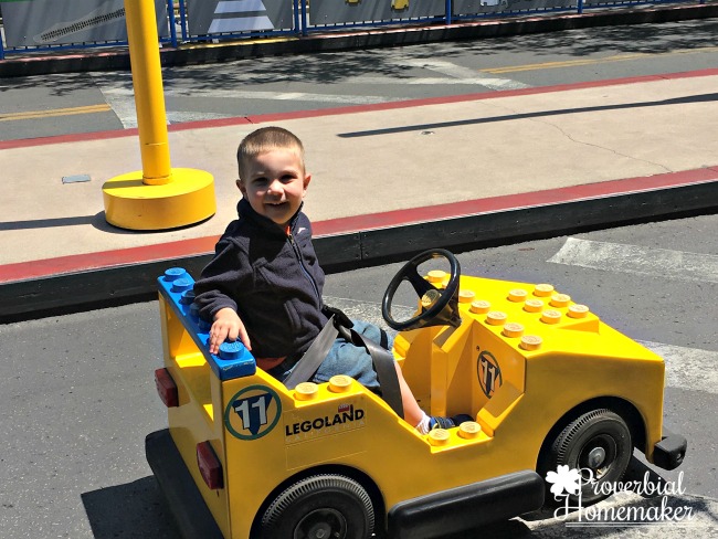 Driving ride at Lego Land California (LEGOLAND for Multiple Ages)