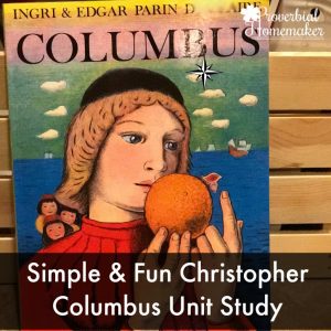LOVE this set of resources for a simple and fun Christopher Columbus unit study. Literature-based, too!