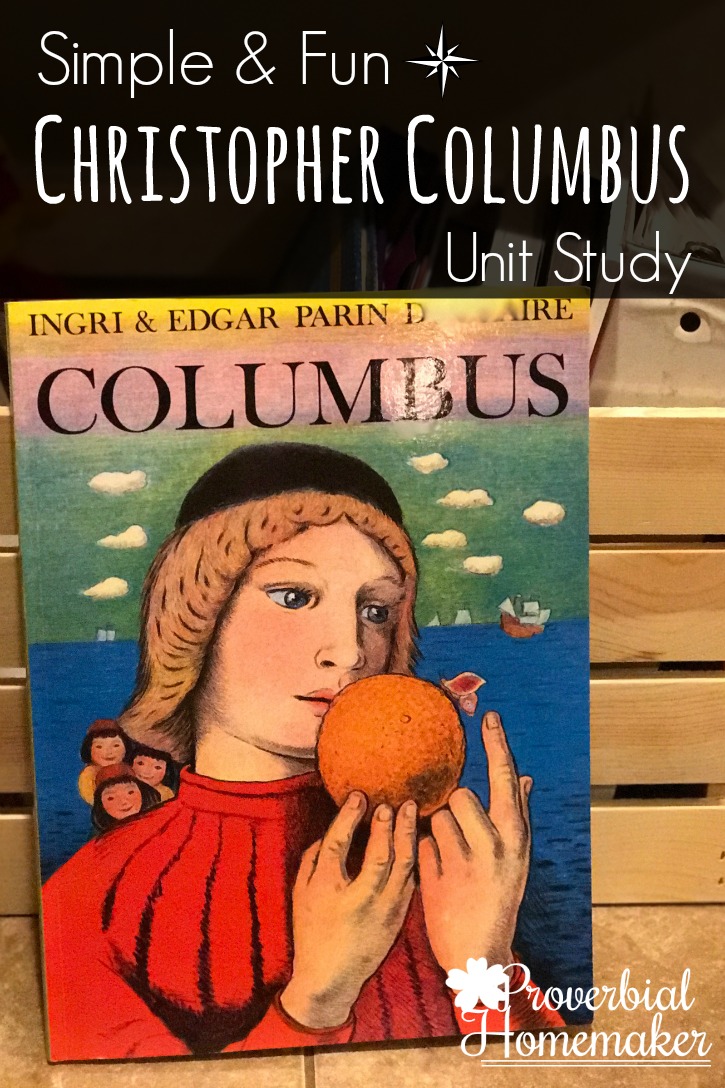 LOVE this set of resources for a simple and fun Christopher Columbus unit study. Literature-based, too!