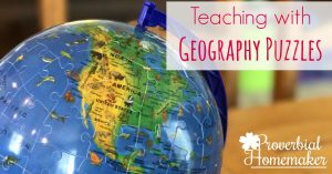 Teaching with Geography Puzzles - Proverbial Homemaker