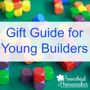 A great gift guide for young builders!