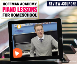 Fun online piano lessons to fit your family's schedule and budget! Try out Hoffman Academy piano lessons for your homeschool.
