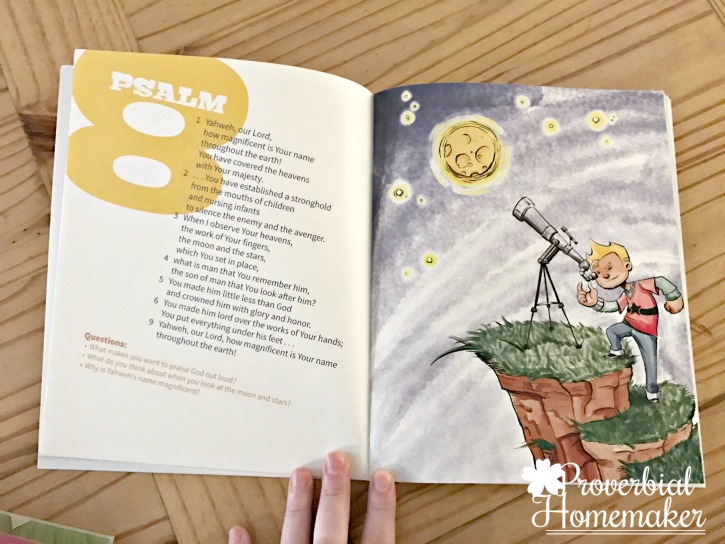 Psalms to Know Early by Apologia - great for devotions for young kids! (Apologetics for Young Children)
