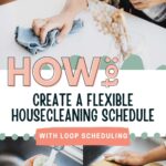 Struggling to create a daily house cleaning schedule that actually works for you? Here’s an easy tool (with printable) to help!