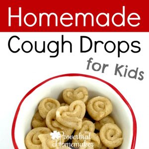 Homemade Cough Drops for Kids! LOVE this easy and natural recipe for helping sooth coughing and sore throat while giving a boost to the immune system! No ice cube trays required. :)