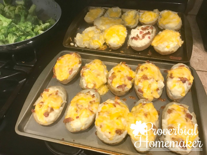 Oh these are SO good! InstantPot Twice Baked Potato Recipe 