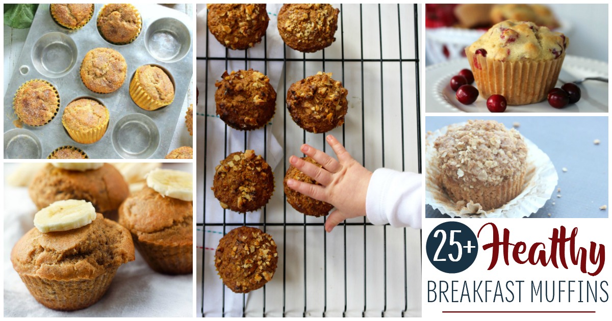 Get the morning started right for you and your kids! You'll love these great recipes for tasty and healthy breakfast muffins! 