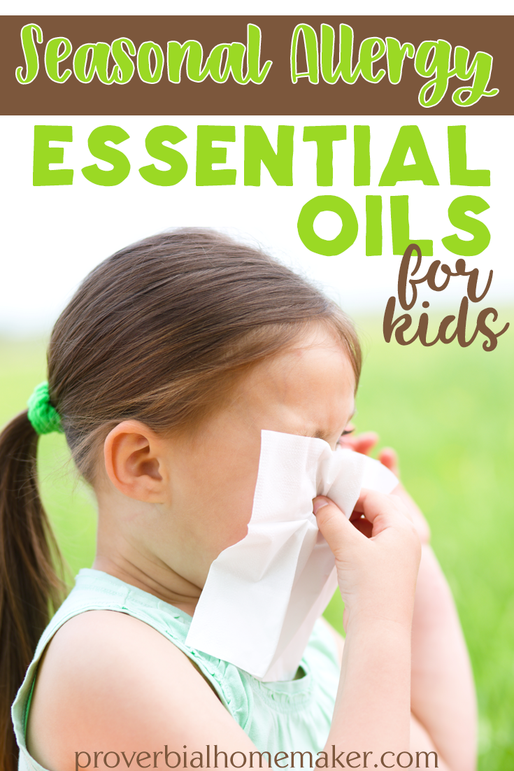 Are your kids suffering from seasonal allergies? Try these suggestions for best essential oils for allergies and get those kiddos some relief! 