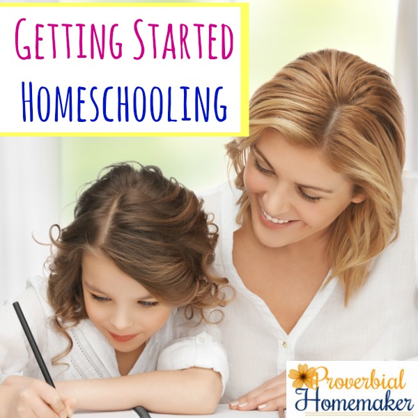 Tips and resources for getting started homeschooling!