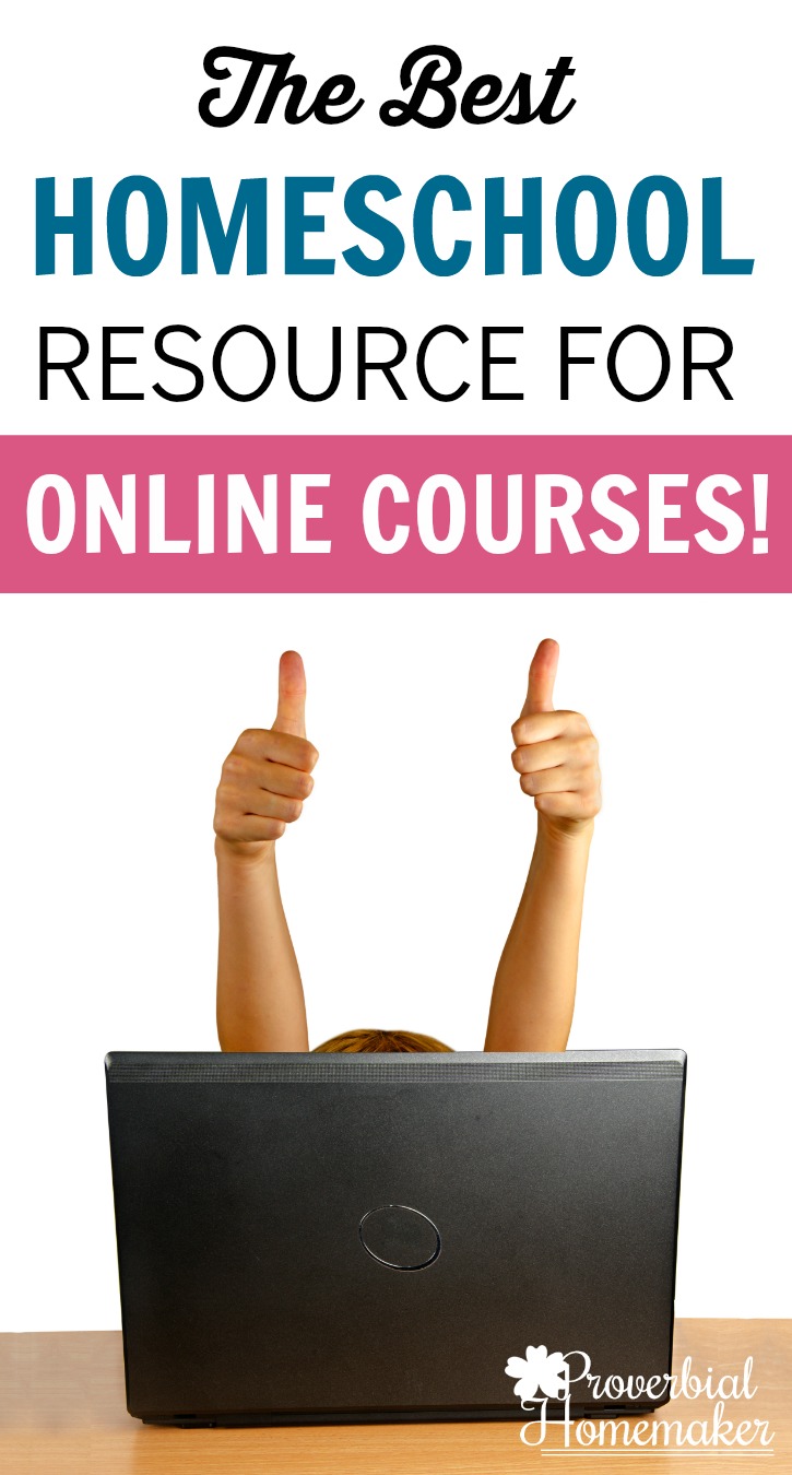 Want some fantastic electives or supplements for your homeschool? Or looking for a complete curriculum resource all in one place? Check out the BEST homeschool resource for online courses!