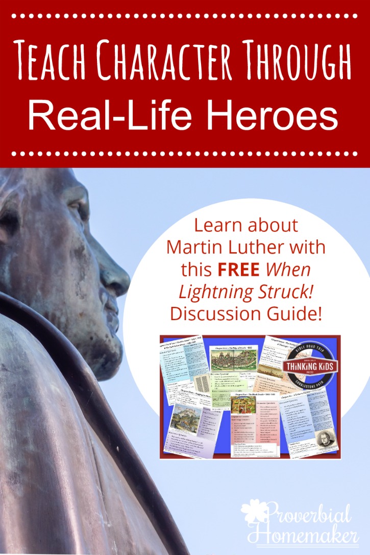 Teach Character Through Real-Life Heroes withe these fantastic ideas, tips, and a FREE downloadable resource for your family!