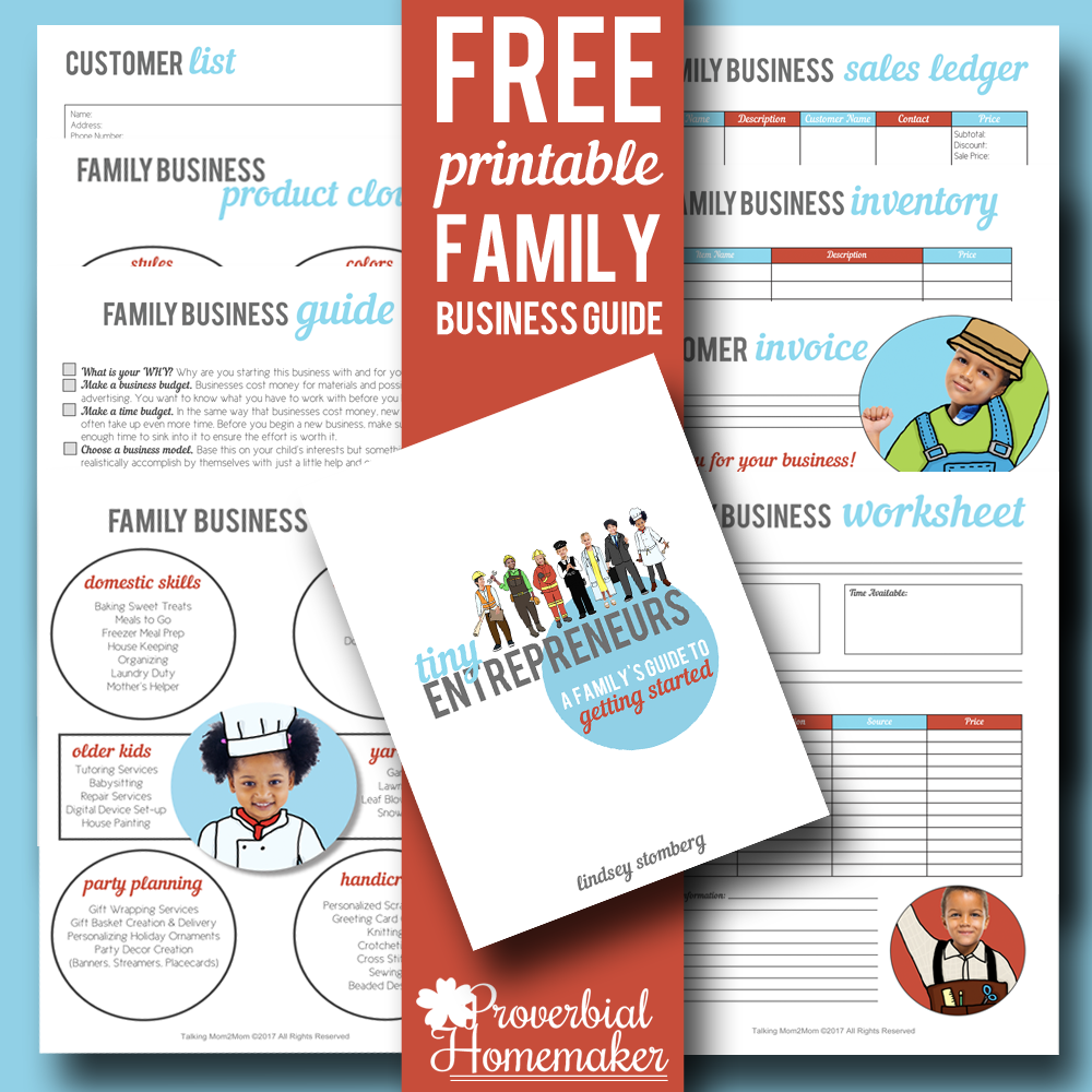 Teach life skills and build confidence by teaching your kids entrepreneurship and how to run a family business! Check out our great tips and download the FREE guide!