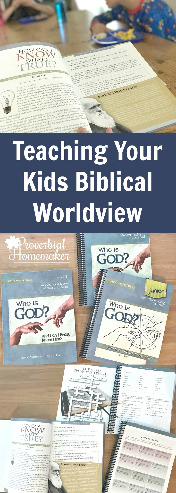 Want to know how you can teach kids biblical worldview? Here are 6 ways and a favorite tool of ours to help!