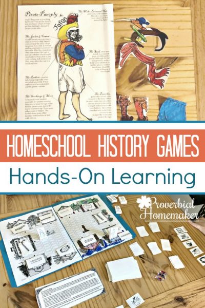 Homeschool History Games Hands-On Learning