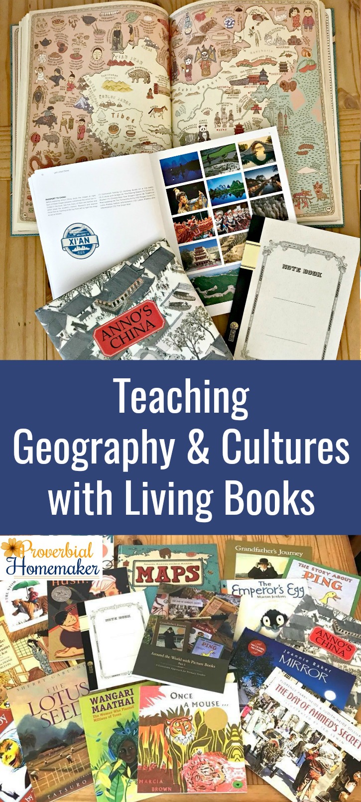 Teaching Geography and Cultures with Living Books using the Around the World with Picture Books from Beautiful Feet Books!