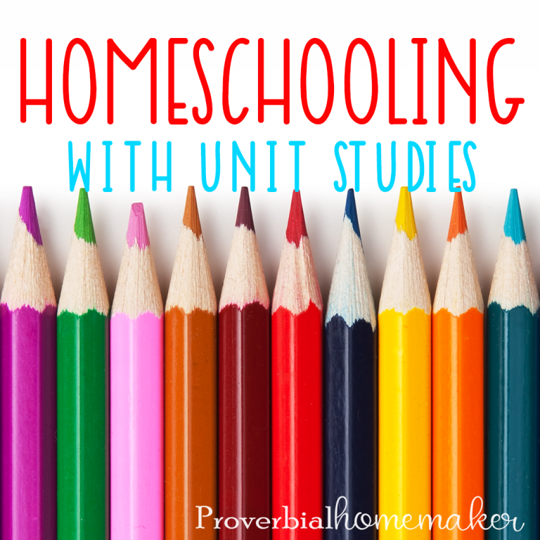 Homeschooling with unit studies can add a whole different dimension to your homeschooling journey. Here are a few ways to us unit studies today!