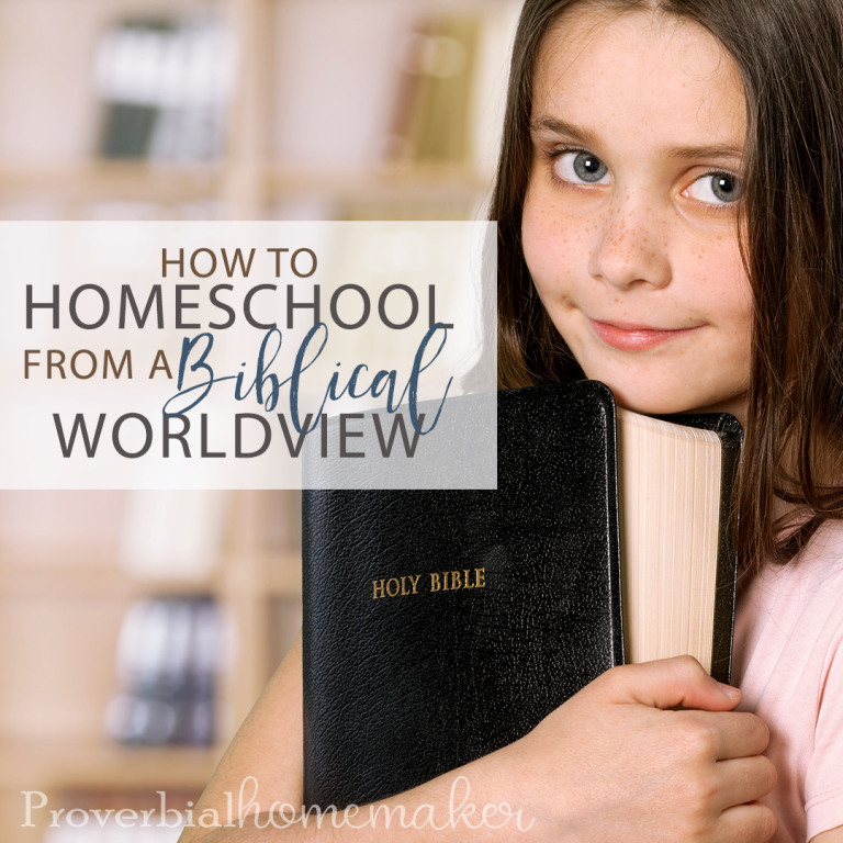 Wondering how to homeschool from a biblical worldview? Come find out what it is, why it's critical, and important things you need to know.