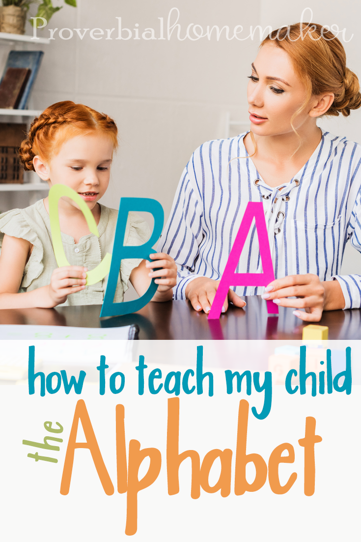  How to teach my child the alphabet seems to be a common question. Here are some tips on how to teach the alphabet to your little one and have fun in the process!