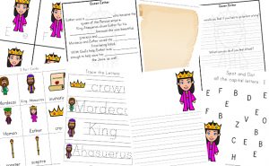 Queen Esther Printable Pack - Proverbial Homemaker