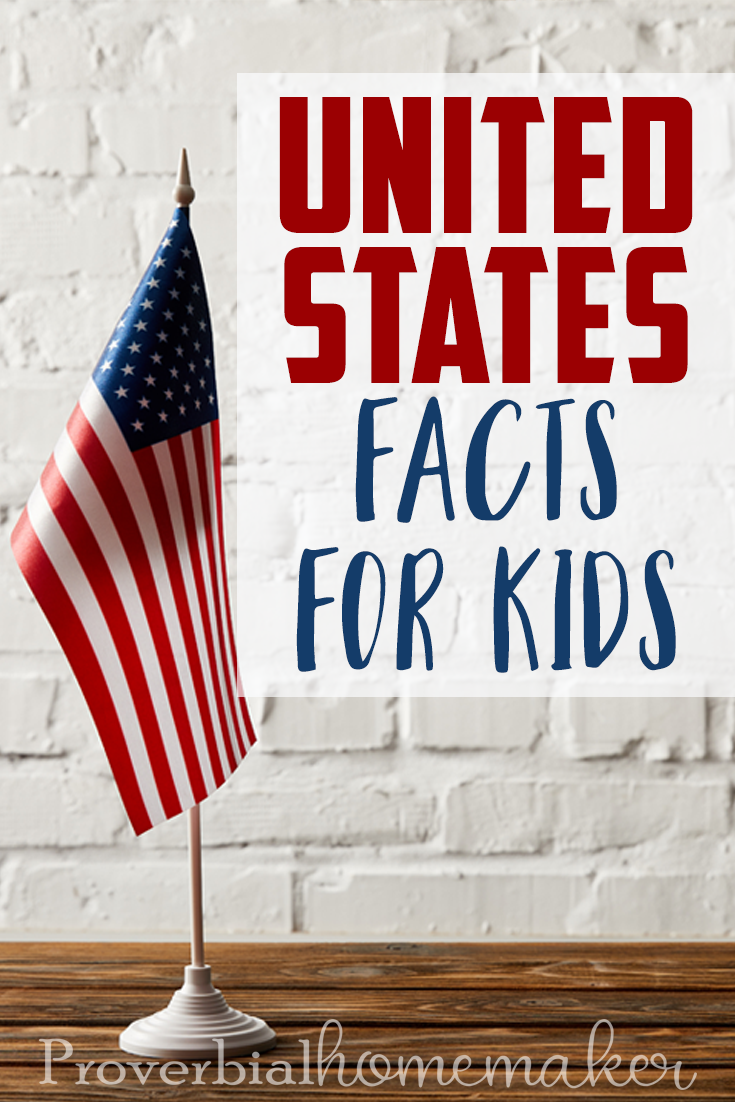 If you are looking for ways to teach United States facts in your homeschool look no further. Here are 5 Ways to Teach United States Facts for Kids!