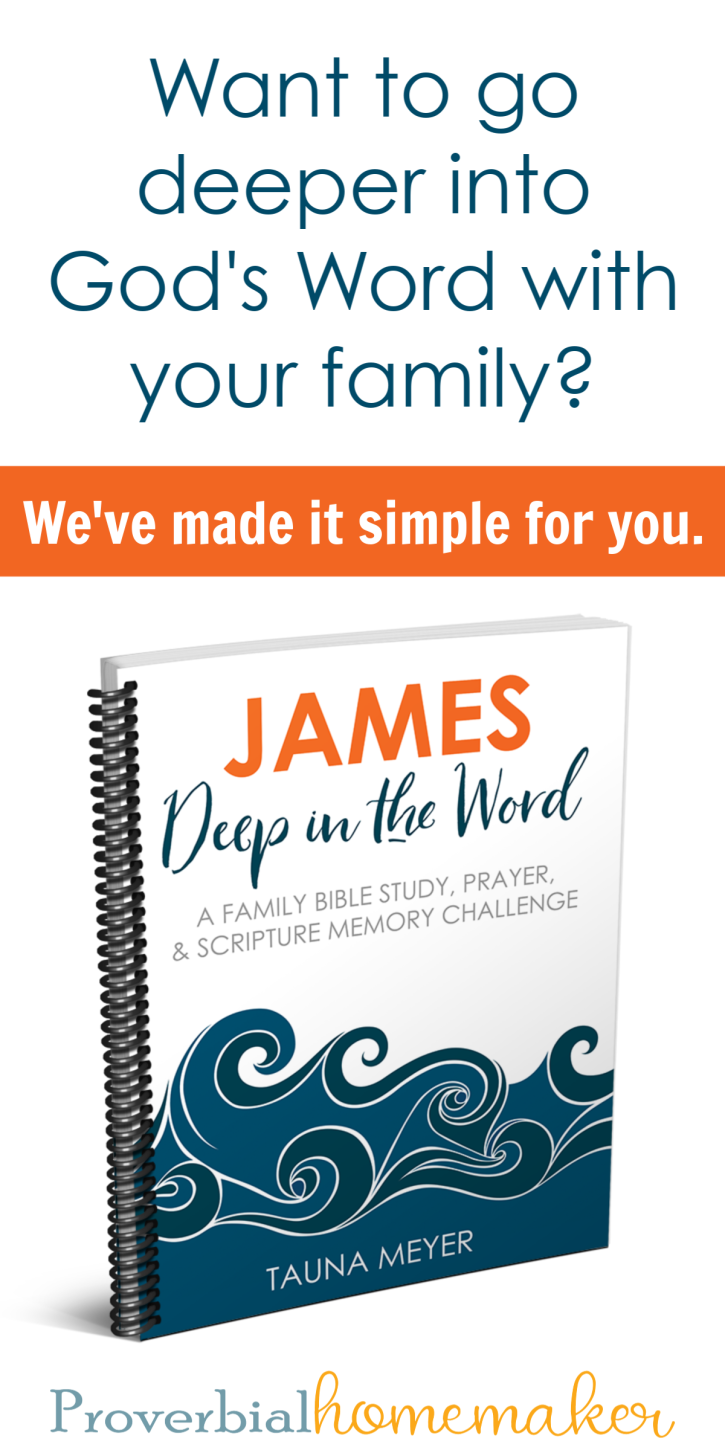 Read, Pray, and Memorize James with Your Family