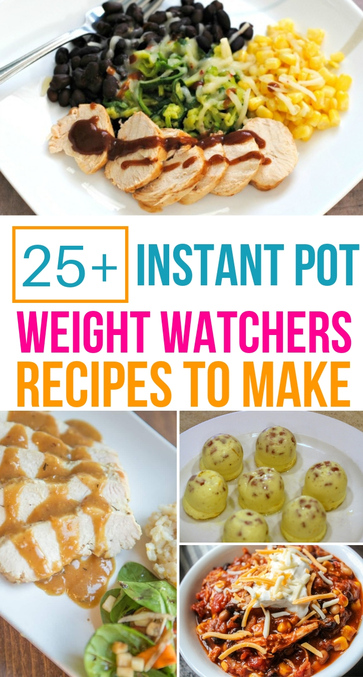 25 Weight Watchers Instant Pot Recipes - Proverbial Homemaker