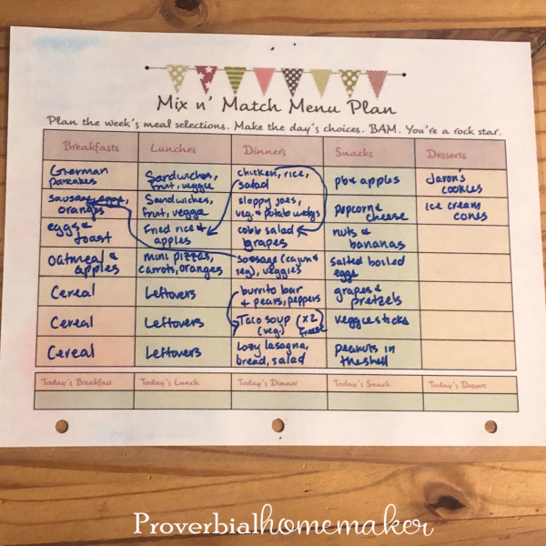 The best meal planning tips for busy moms with a free weekly menu planner! You’ll love this flexible meal planning template!