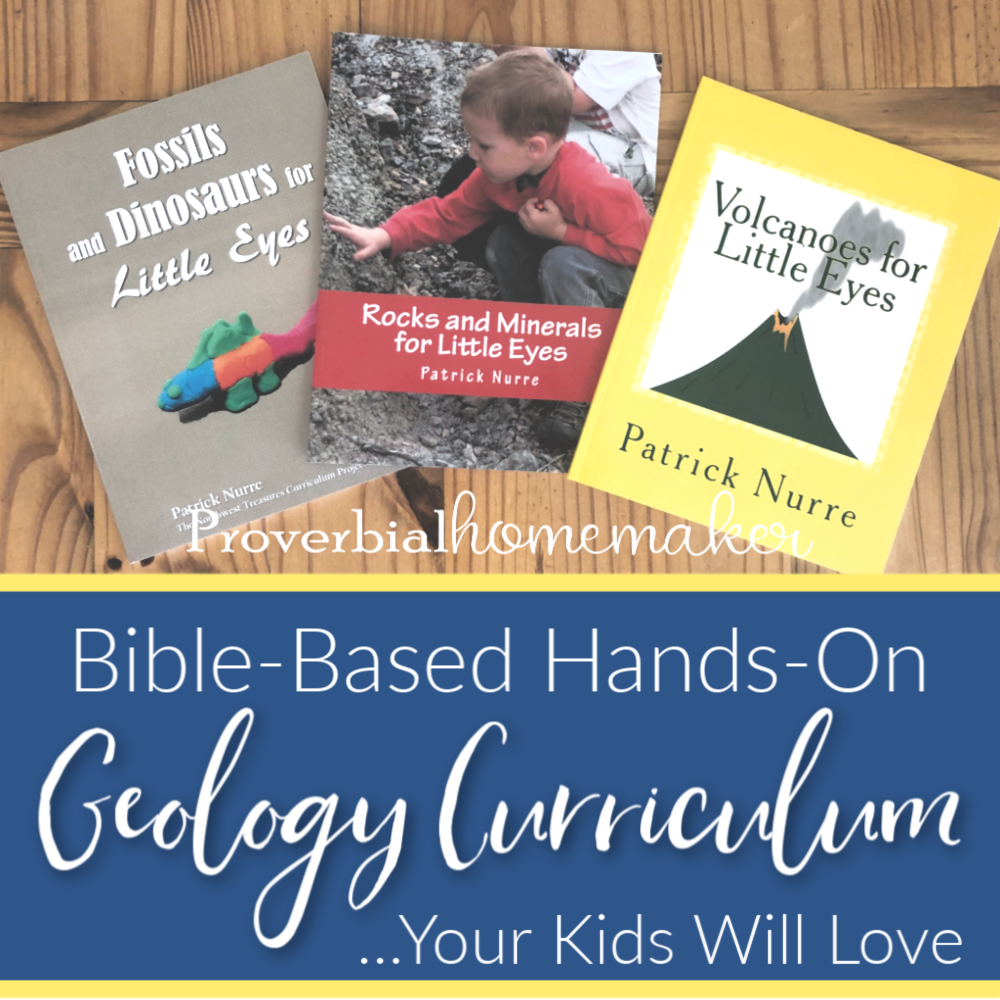 Geology Curriculum SQ Homeschool geology curriculum with hands-on and bible-based lessons your kids will love.