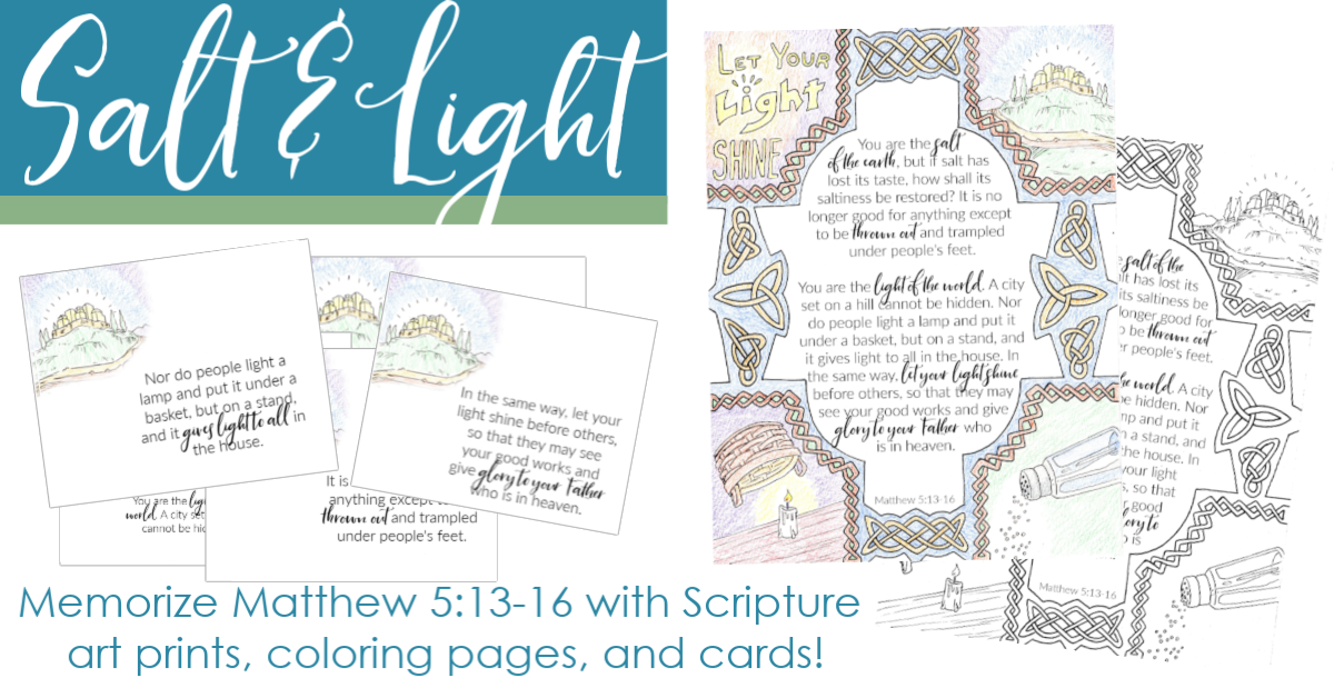 Salt and Light Definition Print / Salt and Light Print / Bible Verse Print  / Matthew 5:13 / Bible Verse Art / Scripture Wall Art / Christian (Instant  Download) 