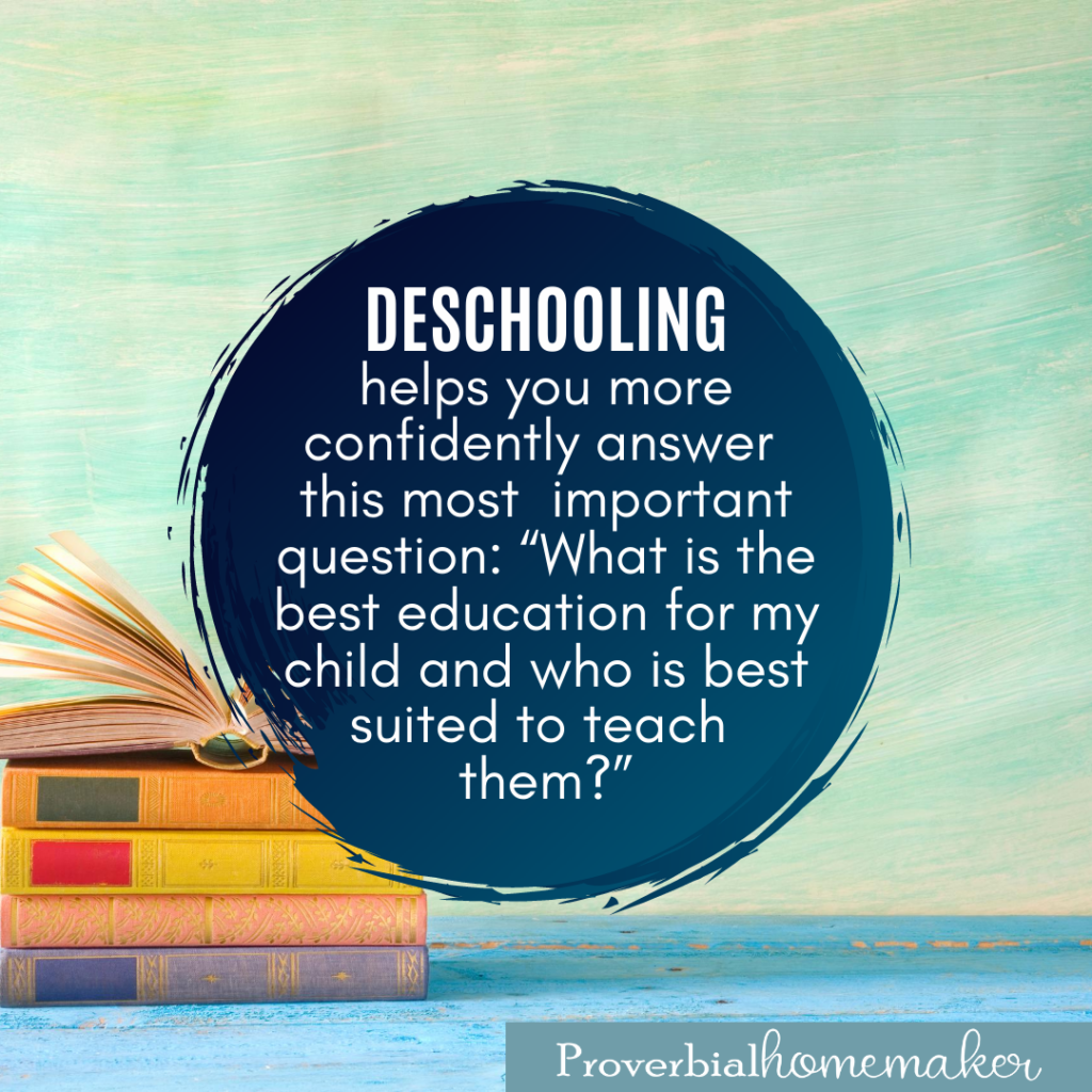Just starting homeschooling? Consider taking some time to deschool! Deschooling helps set your homeschool up for success.
