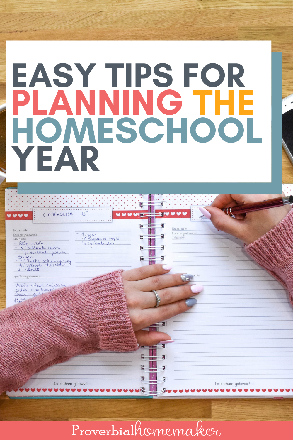 Looking ahead into the new school year and feeling overwhelmed? Get a handle on it by using these easy tips for planning the homeschool year! 
