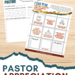 Pray for your pastor and find great ways to bless him with this Pastor Appreciation Printable Pack! Includes pastor appreciation cards with poems, prayer calendars, an "about my pastor" page, and more!