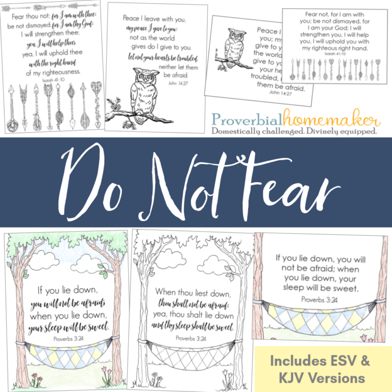Is your child afraid? Help your child with fear with these tips and Scripture about fear. Includes a do not fear Scripture printable pack!