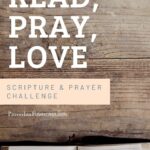 Be more intentional in prayer this year with the Read, Pray, Love Scripture & prayer challenge from Proverbial Homemaker!