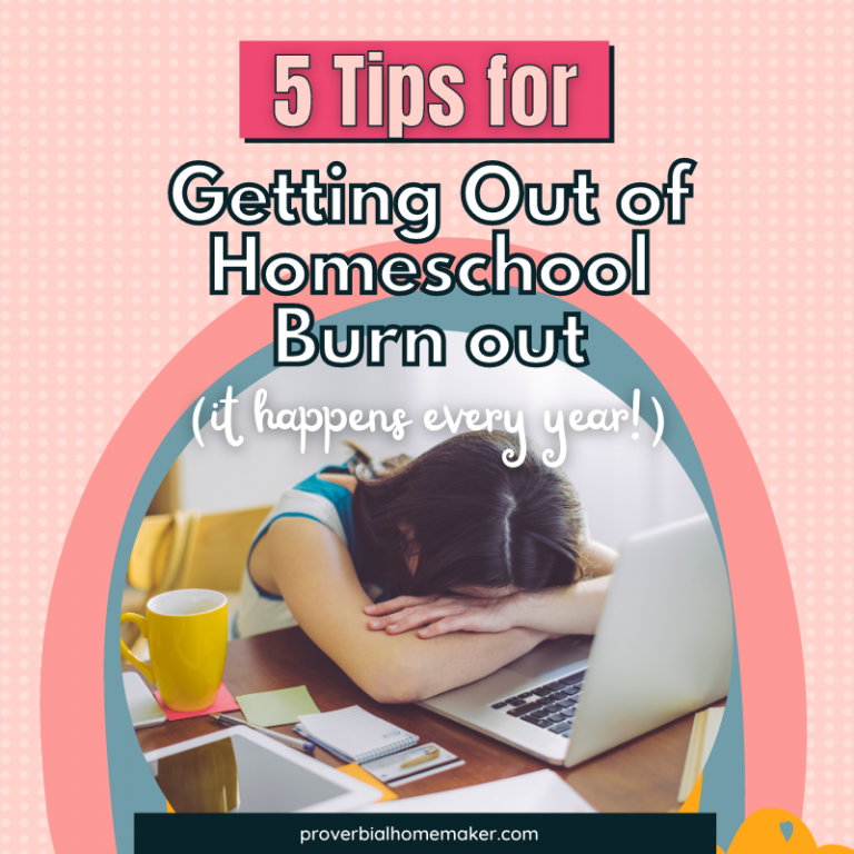 Struggling with homeschool burn out? Feeling blah and like planning next year is more fun than homeschooling this one? These tips are for you!