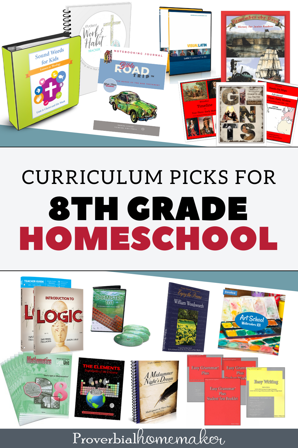 Our top 8th grade homeschool curriculum picks