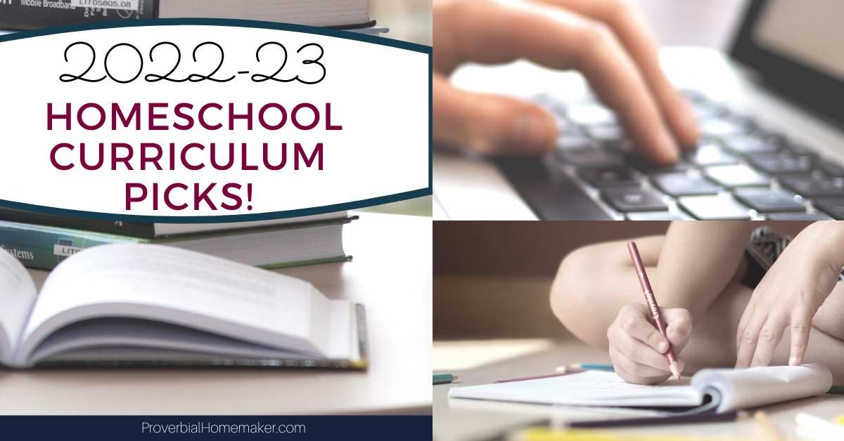 Top homeschool curriculum choices for 6 kids grades Kindergarten through 9th grade!