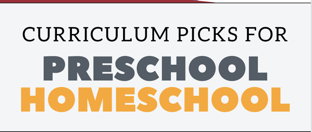 Looking for some great preschool homeschool curriculum choices? Here are top picks from a homeschool mom of 6!