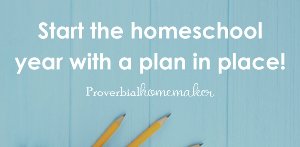 free 7-day homeschool planning workshop