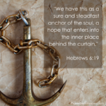 anchor in the bible Hebrews 6:19